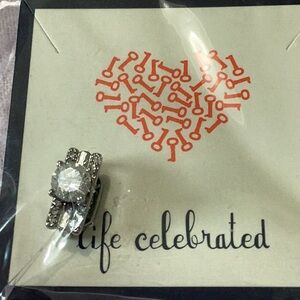 KEEP Engagement Ring Charm in SILVER (retired)